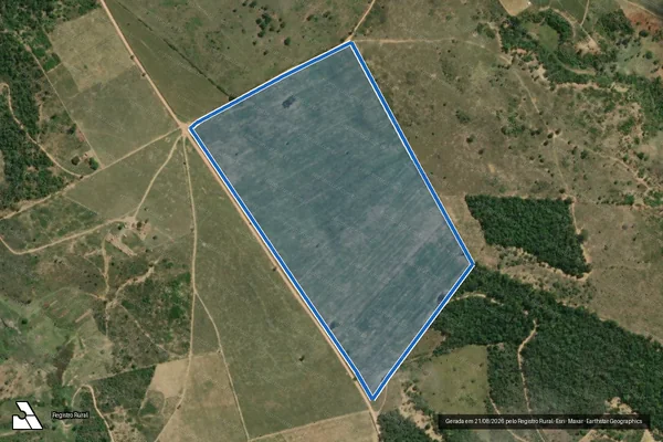 Imagem de satélite de FAZENDA TRÊS IRMÃOS - Parte 2 em Mundo Novo - BA