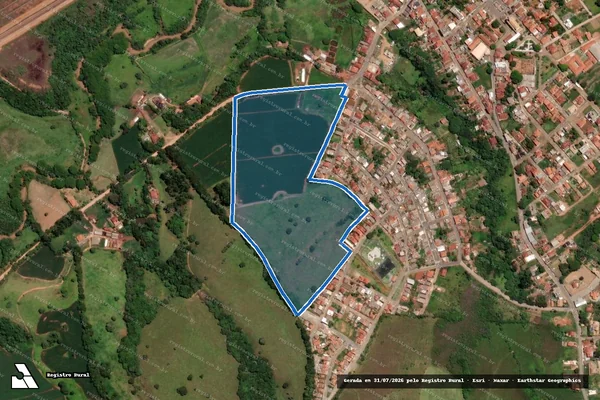 Imagem de satélite de Sitio_do_Colégio - Sitio_do_Colegio_II em Coronel Xavier Chaves - MG