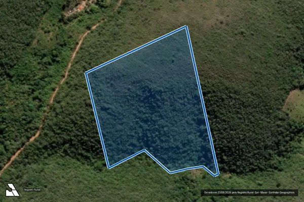 Imagem de satélite de Campo Limpo - Gleba B em Capelinha - MG