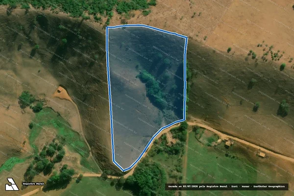 Imagem de satélite de Sítio Barreiro - Parcela 1 em Sem-Peixe - MG