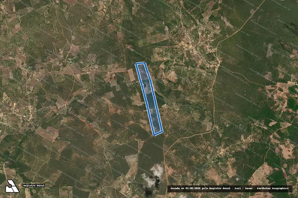 Imagem de satélite de Fazenda Salinas - Parte 1 em Caetité - BA