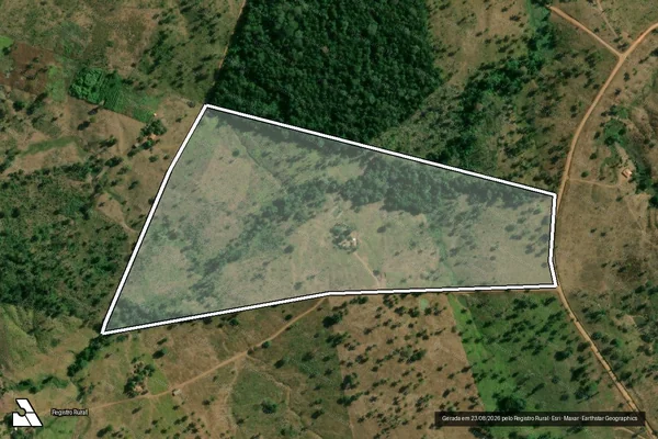 Imagem de satélite de PA RIO MAR - LOTE 05 - Parcela 1 em Palestina do Pará - PA