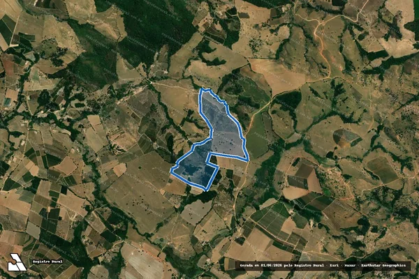 Imagem de satélite de FAZENDA COQUEIROS, TOCA OU CATUMBÍ - FAZENDA COQUEIROS, TOCA OU CATUMBÍ 1 em Cristais - MG