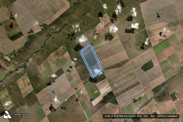 Imagem de satélite de FAZENDA FLAMBOYANT  - FAZENDA FLANBOYANT em Jaborandi - BA