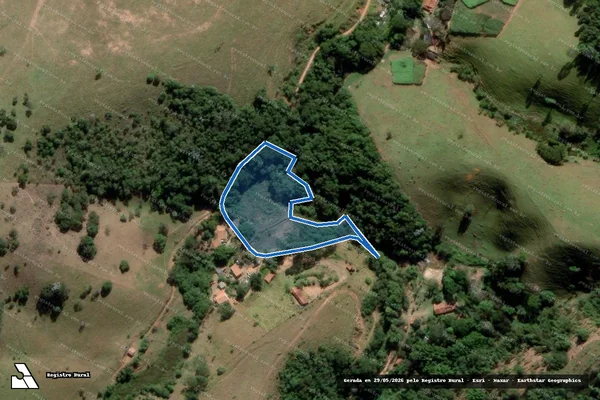 Imagem de satélite de sitio Beija Flor - Parte 2 em Lagoinha - SP