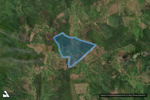 Imagem de satélite de FAZENDA MILAGROSA em Almenara - MG