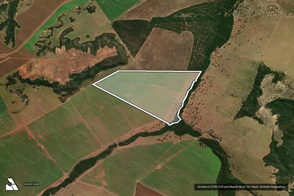 Imagem de satélite de Fazenda São Paulo - PARTE 1 em Rondonópolis - MT