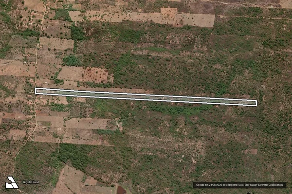 Imagem de satélite de Fazenda Conceição - Sítio Conceição (Parcela 03) em Sertânia - PE
