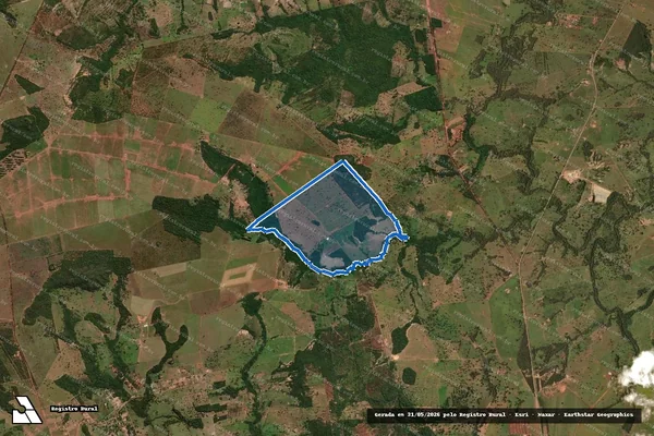 Imagem de satélite de Fazenda Itaporã / Parcela 1 em Rondonópolis - MT