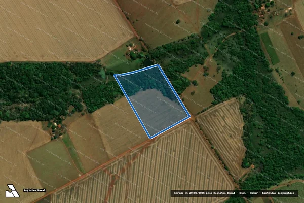 Imagem de satélite de Fazenda Grande - PARCELA 04 em Acreúna - GO