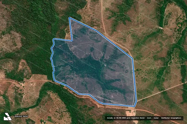 Imagem de satélite de FAZENDA BARRA DO FELIX, LOTE 117 DO LOTEAMENTO CARTUCHO - Parte 1 em Goiatins - TO