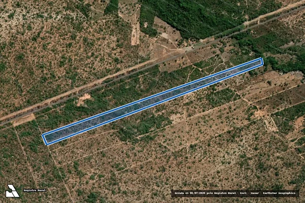 Imagem de satélite de FAZENDA SOL E SOMBRA - LOTE 04 em Sítio Novo - MA