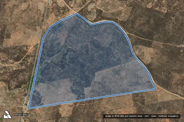 Imagem de satélite de FAZENDA GURUPÁ - 02 em Boa Viagem - CE