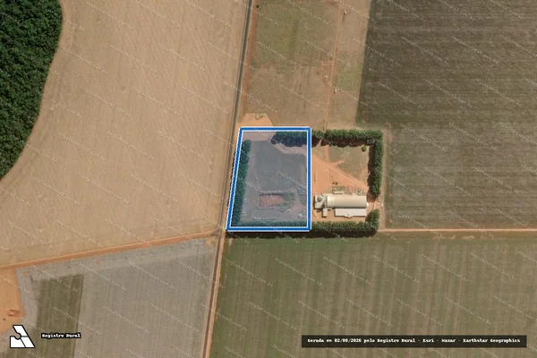 Imagem de satélite de FAZENDA SANTA RITA - Gleba 08 em Sapezal - MT