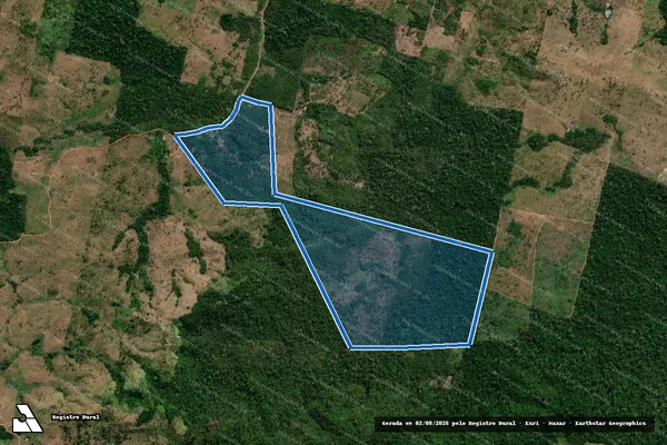 Imagem de satélite de FAZENDA TALISMÃ / Parte 1
