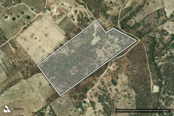 Imagem de satélite de Sítio Covão - Remanescente do Sítio Covão/Reserva Legal em Esperança - PB