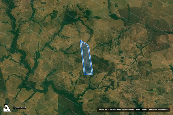 Imagem de satélite de Fazenda São Sebastião - Gleba 1 - 4.102 em Porto Esperidião - MT
