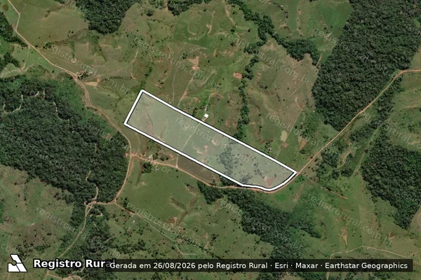 Imagem de satélite de Lote 385-Gleba São Pedro - Parte A em Sena Madureira - AC