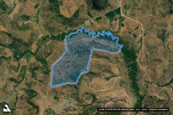 Imagem de satélite de FAZENDA PEDRA DO BODE - Gleba 04-B em Ataléia - MG