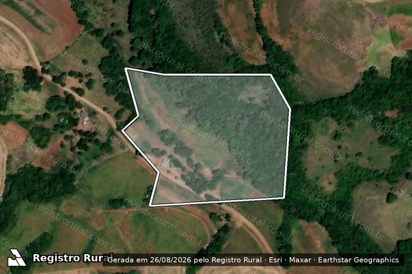 Imagem de satélite de Sem denominação - Parcela 1 em Pinhal - RS