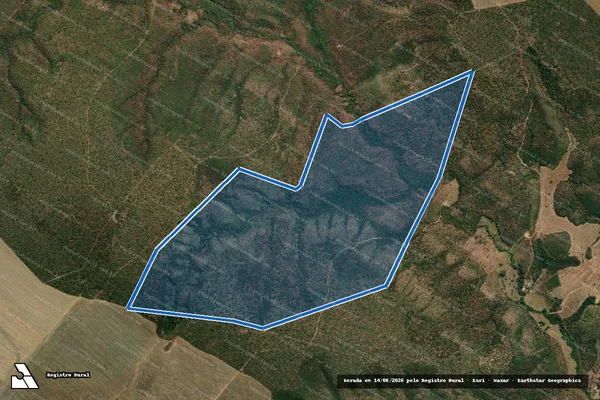 Imagem de satélite de FAZENDA BACABA em Loreto - MA