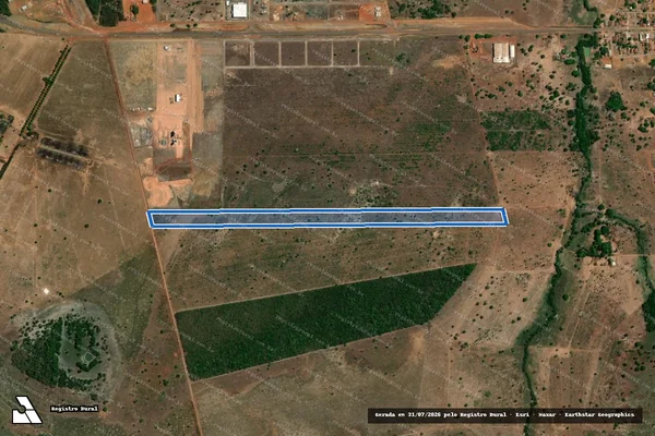 Imagem de satélite de Fazenda Bela Vista, Parte do Lote 40, do Loteamento Marianópolis, Gleba 02 - Parte Desmembrada em Marianópolis do Tocantins - TO