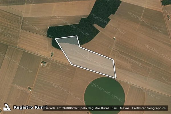 Imagem de satélite de FAZENDA MEU PEDAÇO II - FAZENDA MEU PEDAÇO II em Sorriso - MT
