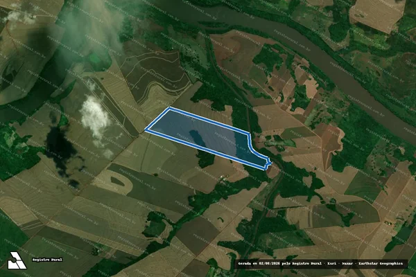 Imagem de satélite de Lote 370 e 371 - Parcela 1 em Assis Chateaubriand - PR