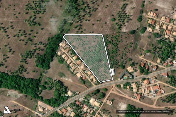 Imagem de satélite de SITIO MANGABA 2 em Estância - SE