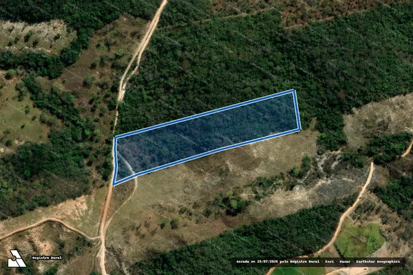 Imagem de satélite de RIO DE PEIXE - RIO DE PEIXE - GLEBA 09 em Taquaraçu de Minas - MG
