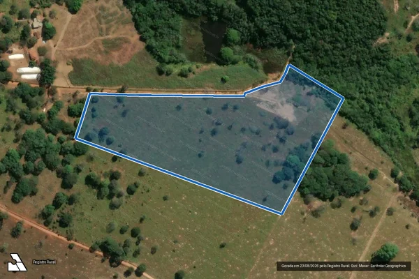 Imagem de satélite de FAZENDA MOITINHA, LUGAR DENOMINADO "PAU LAVRADO" - Parte 5 em Perdigão - MG