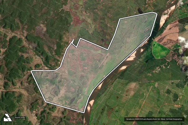 Imagem de satélite de LAGOINHA ERMO E MARMORANA em Coelho Neto - MA