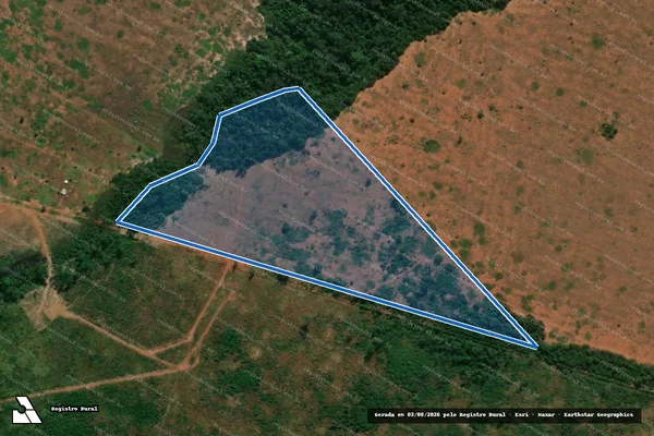 Imagem de satélite de Lote – 45 – PDS - RIO JATOBÁ / LOTE – 45