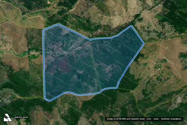 Imagem de satélite de FAZENDA BRONZEIROS - Parte 1 em Capela - AL