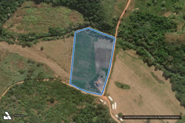 Imagem de satélite de FAZENDA CURRAL BRANCO - Gleba 04 em Água Boa - MG