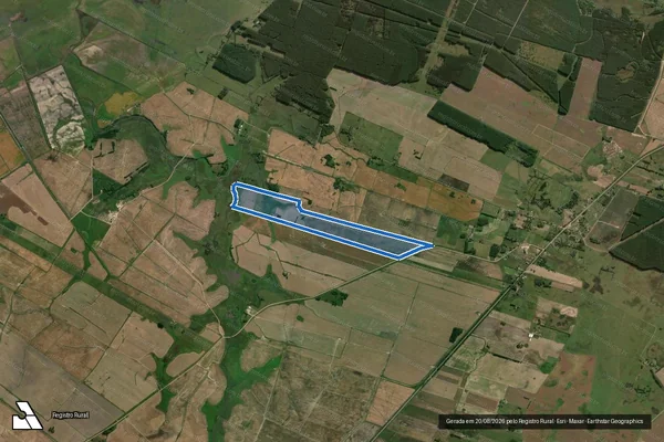Imagem de satélite de Campo da Tradição II - Campo A em Rio Grande - RS