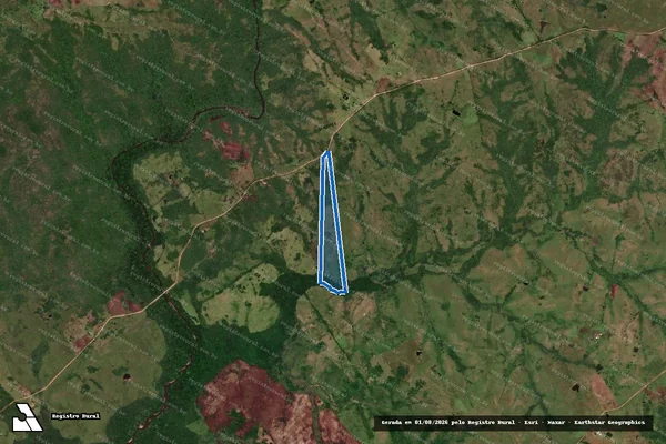 Imagem de satélite de TAMANQUINHA HERVAL - 001 em Herval - RS