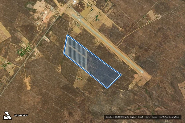 Imagem de satélite de CENTRAL - Parte 1 em São João do Piauí - PI