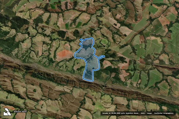 Imagem de satélite de FAZENDA CACHOEIRA GRANDE - 001 em Ibiá - MG