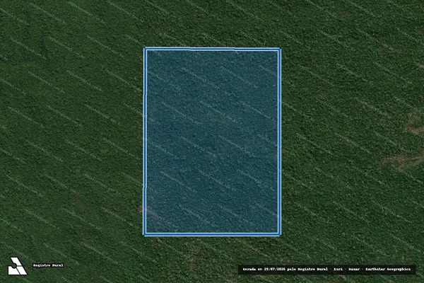 Imagem de satélite de Gleba Moreru - Parte 1 em Colniza - MT