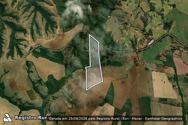 Imagem de satélite de Fazenda Valinho - Parte 7 em Formiga - MG