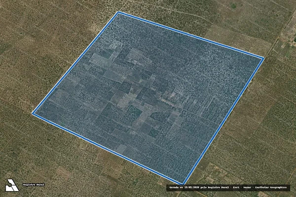 Imagem de satélite de FAZENDA MURICI, LAGOA DE BAIXO e UMBUZEIRO - Parte 1 em Biritinga - BA