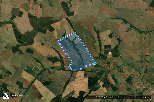 Imagem de satélite de FAZENDA SANTA ROSA - 01 em Arealva - SP