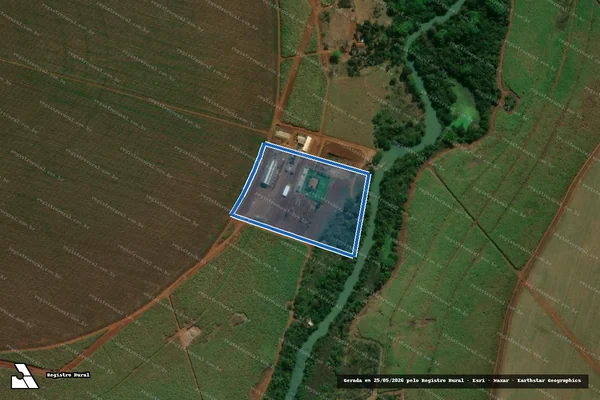 Imagem de satélite de FAZENDA SÃO SEBASTIÃO TABOCA / MONTE SIÃO GLEBA ? 03 - Parte 3 em Acreúna - GO