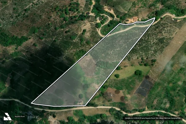 Imagem de satélite de Fazenda Caruru I / PARCELA 10 - Parcela 1 em Santana do Mundaú - AL