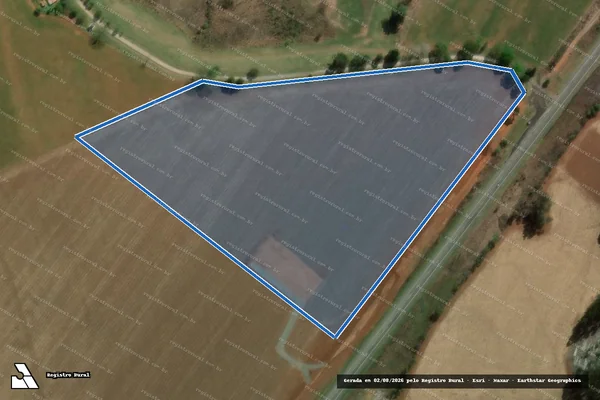 Imagem de satélite de Fazenda Olho Agua - Parcela 2 em Ipiranga - PR