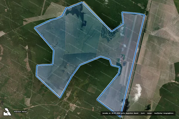 Imagem de satélite de Fazenda Atuso - Parte 2 em Caxias - MA