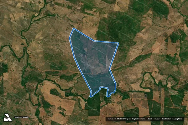Imagem de satélite de FAZENDA BOA ESPERANÇA - Parte 1 em Nova Colinas - MA
