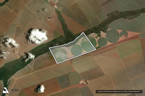 Imagem de satélite de Fazenda Vitória - Parte 2 em Dom Aquino - MT
