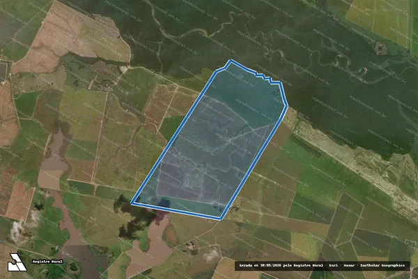 Imagem de satélite de FAZENDA DO LISCANO - Parte 3 em Arroio Grande - RS